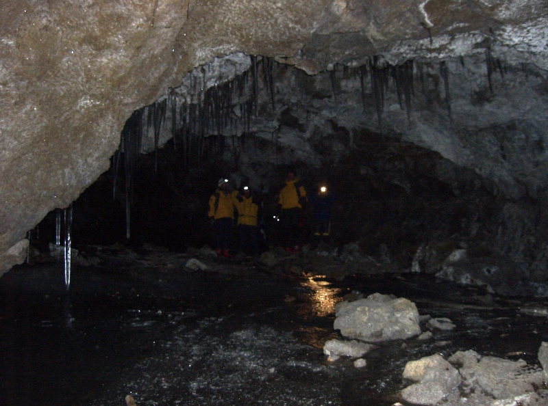 Etna Nord, grotta del Gelo