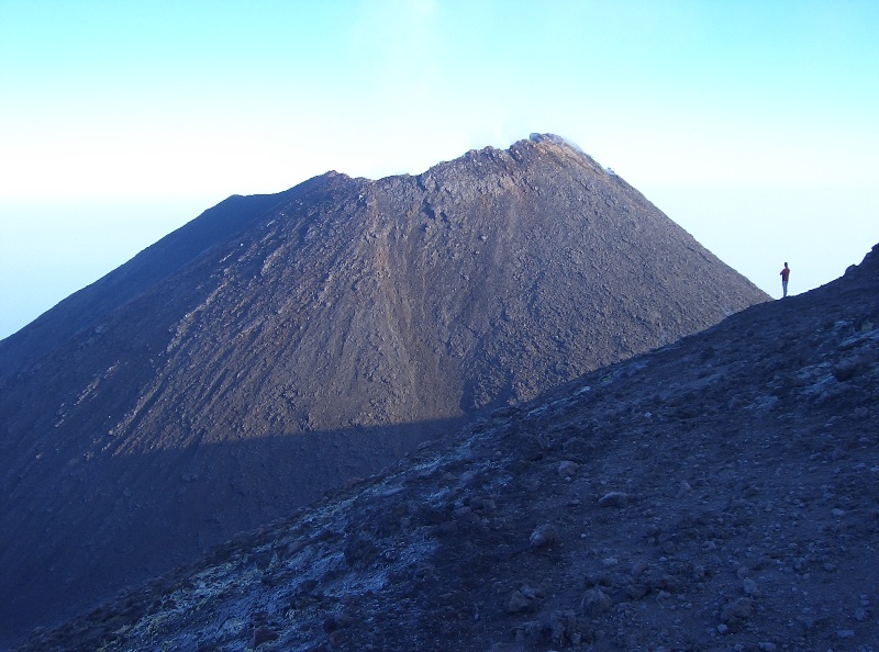 Etna, crateri sommitali, al cospetto del S.E.
