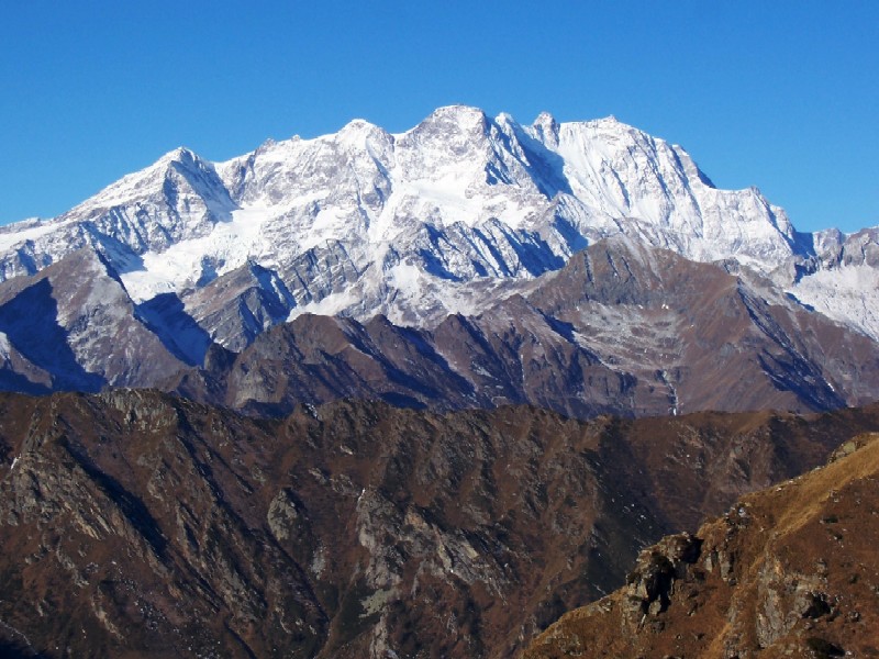 Monte Rosa dal Pizzo Tracciora (Valsesia) Monte Rosa dal Pizzo Tracciora (Valsesia)