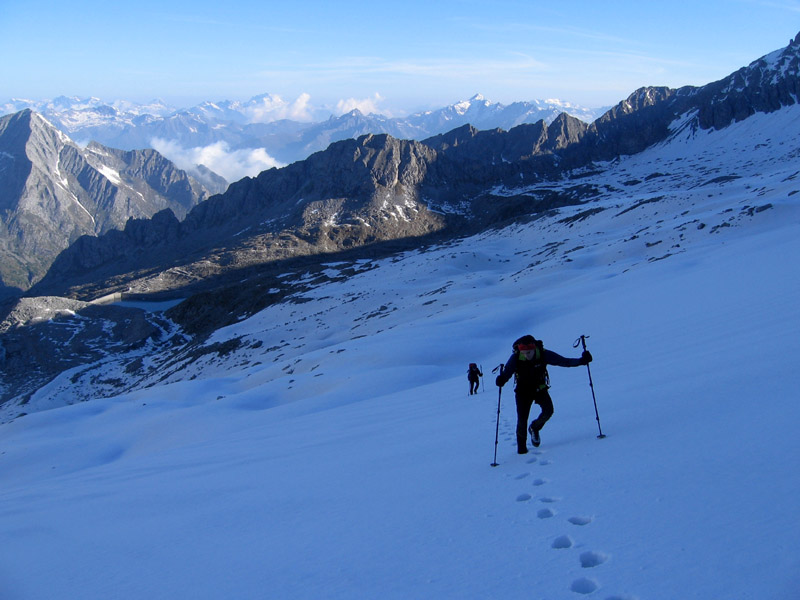Falcone, parete nord-est