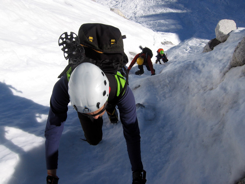 Falcone, parete nord-est