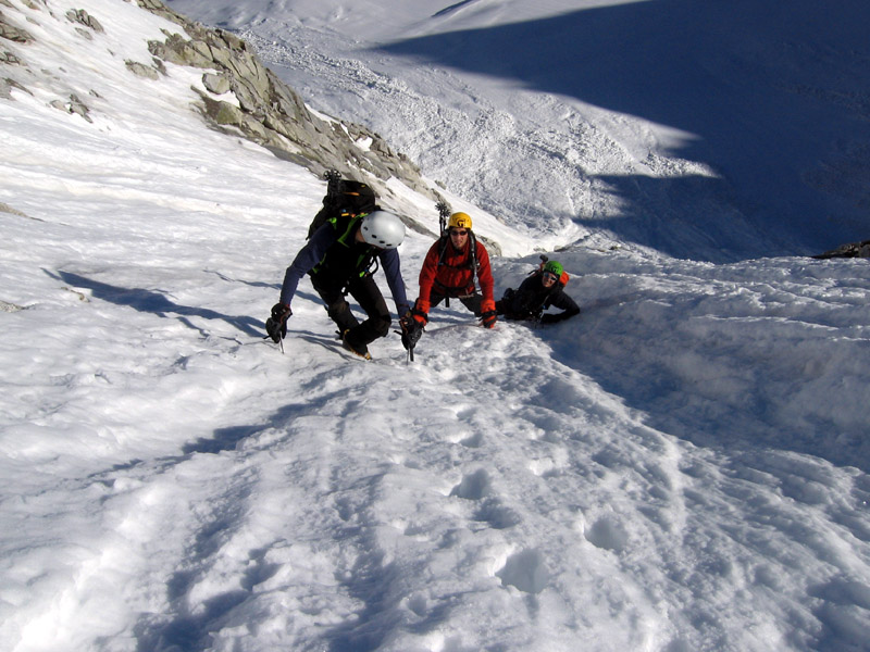 Falcone, parete nord-est