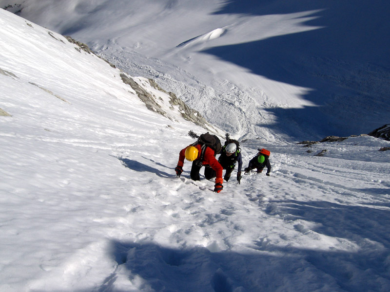 Falcone, parete nord-est