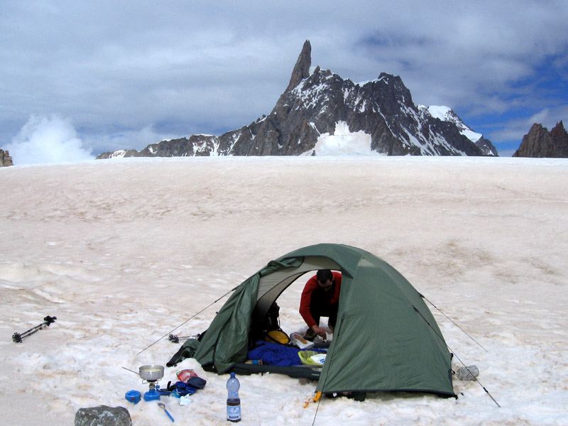 Mont Maudit cresta Kuffner