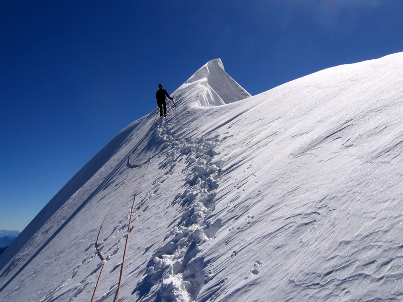 Mont Maudit cresta Kuffner