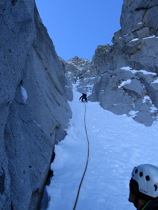 Couloir dell H, Monte Nero