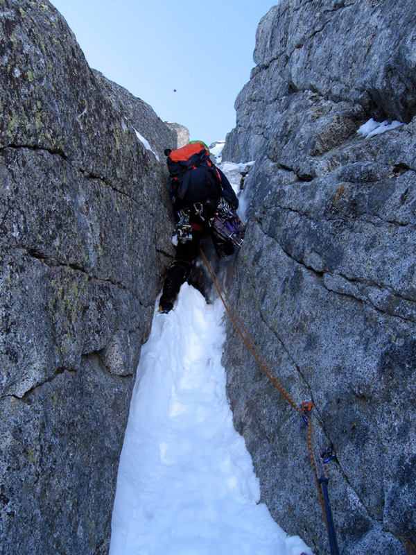 Couloir dell H, Monte Nero