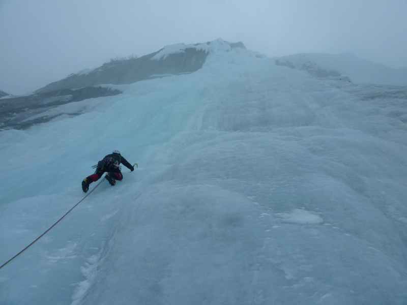 Albigna: Il Candelone, variante della grotta