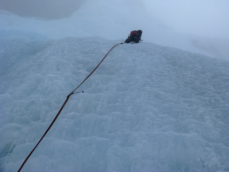 Albigna: Il Candelone, variante della grotta Albigna: Il Candelone, variante della grotta