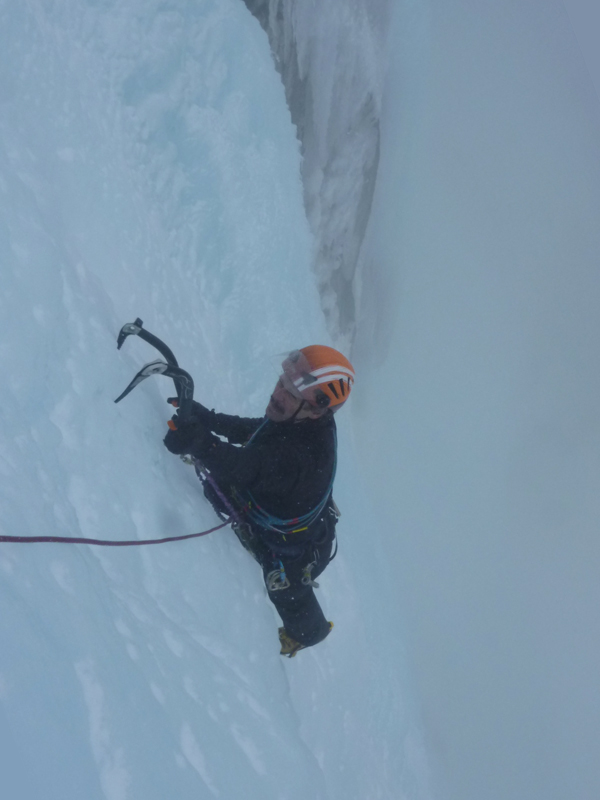 Albigna: Il Candelone, variante della grotta