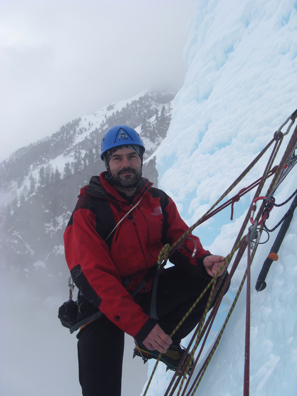Albigna: Il Candelone, variante della grotta Albigna: Il Candelone, variante della grotta