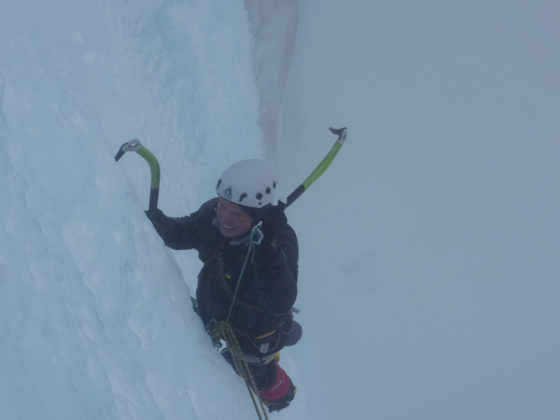 Albigna: Il Candelone, variante della grotta Albigna: Il Candelone, variante della grotta
