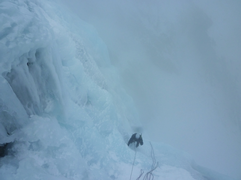 Albigna: Il Candelone, variante della grotta Albigna: Il Candelone, variante della grotta