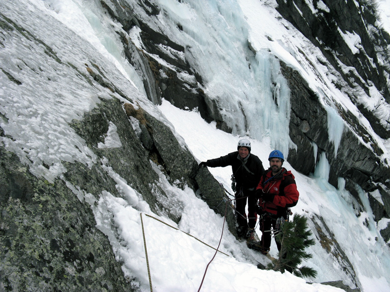 Albigna: Il Candelone, variante della grotta Albigna: Il Candelone, variante della grotta