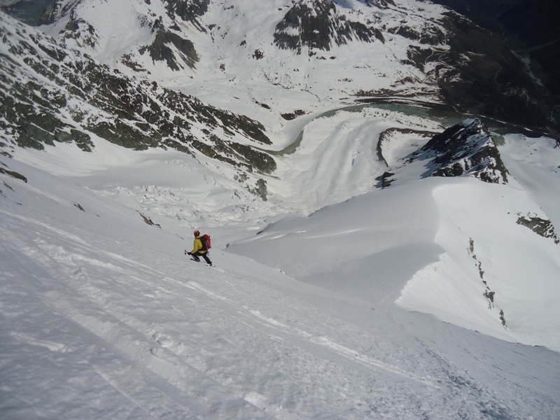 Pigne d'Arolla parete Nord