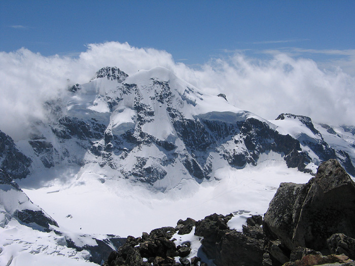Piz Roseg, parete Nord Piz Roseg, parete Nord