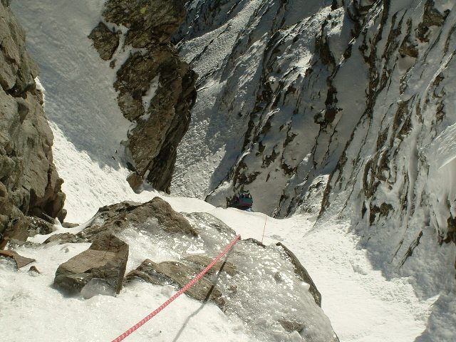 pizzo redorta, canale tua