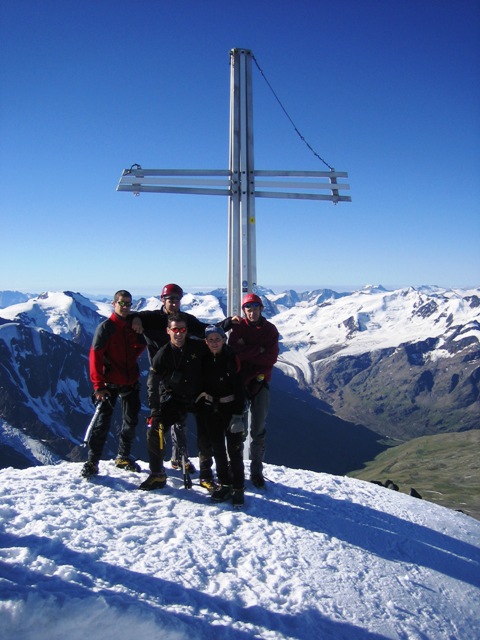 con gli amici sul Gran Zebrù con gli amici sul Gran Zebrù